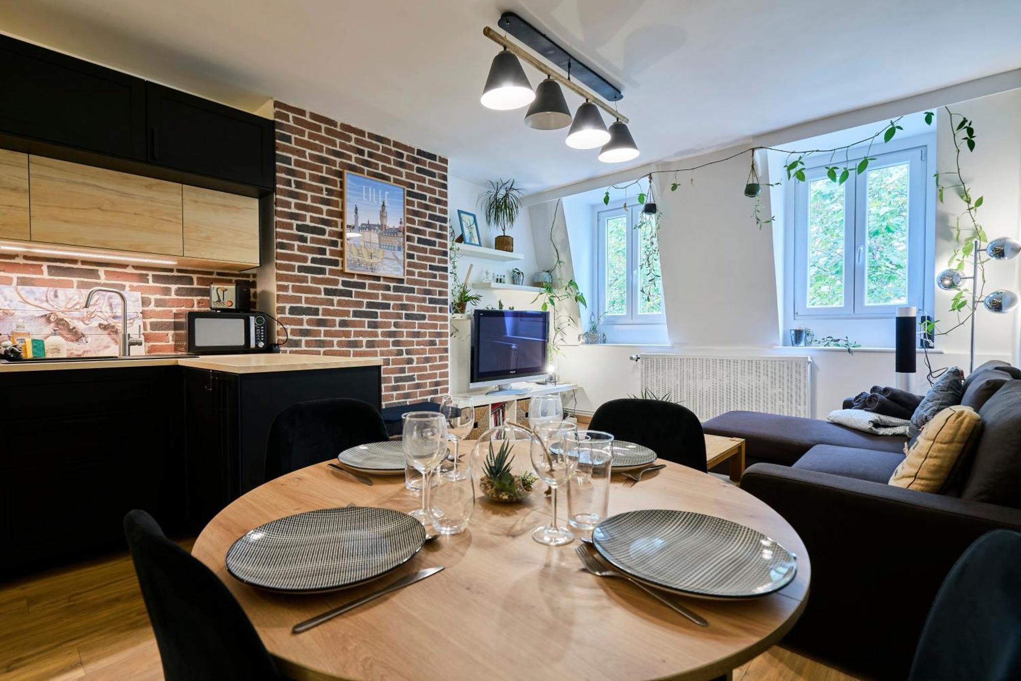 Appartement Beaux Arts - Les Demeures D'Adrien à Lille Extérieur photo
